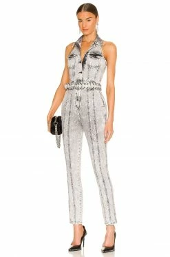 Brand new 🤩 Retrofete Ben Jumpsuit In Light Acid Grey 🥰