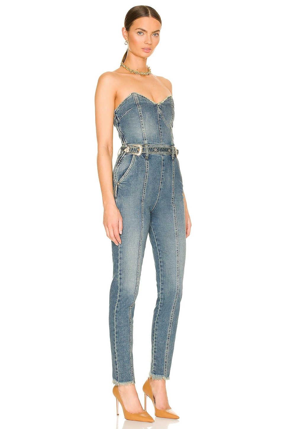 Outlet โ๏ธ Retrofete Dree Jumpsuit In Ariel ๐ 2 Outlet โ๏ธ Retrofete Dree Jumpsuit In Ariel ๐ - Image 2