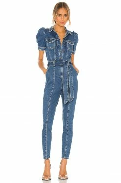 Top 10 ✨ Retrofete Tori Jumpsuit In Blue 👍