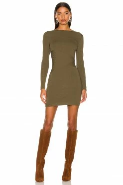 Best Sale 🥰 Retrofete Sonja 👗 Dress In Army Green 😍