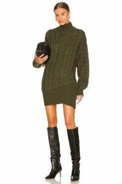 Outlet 🥰 Retrofete Kenna 👗 Dress In Army Green 🔥