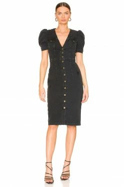 Hot Sale 🎉 Retrofete X REVOLVE Annie 👗 Dress In Jet Black ✨