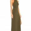 Best deal ⭐ Retrofete Jaclyn 👗 Dress In Green 💯 -retrofete Sales 2022 ROFR WD263 V3