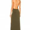Best deal ⭐ Retrofete Jaclyn 👗 Dress In Green 💯 -retrofete Sales 2022 ROFR WD263 V4