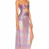 Wholesale 🧨 Retrofete Soleil 👗 Dress In Lilac Aurora 💯 -retrofete Sales 2022 ROFR WD282 V2