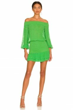 Cheap ⌛ Retrofete X REVOLVE Taisha 👗 Dress In Kelly Green ✔️