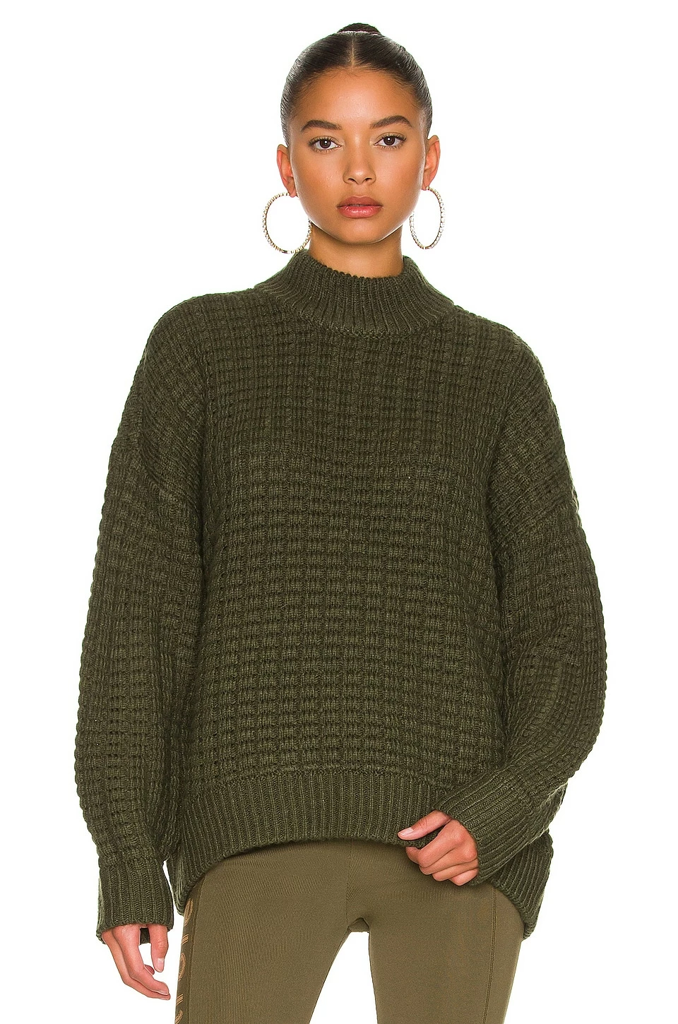 Budget ๐งจ Retrofete Dorinda Sweater In Army Green โ๏ธ 1 Budget ๐งจ Retrofete Dorinda Sweater In Army Green โ๏ธ