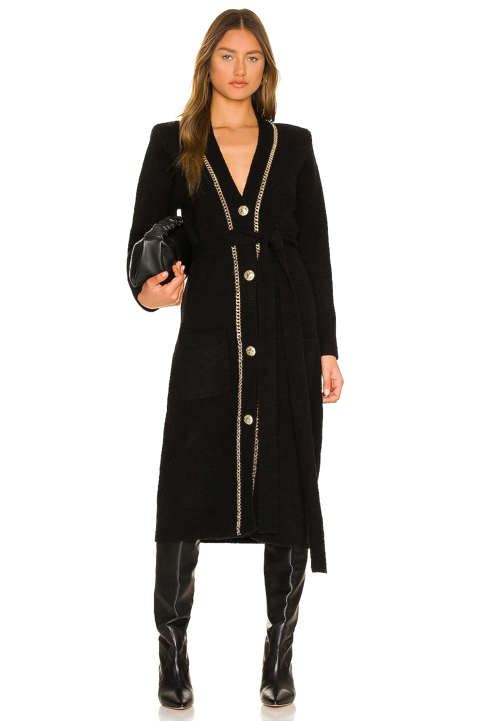 Buy ๐ฅฐ Retrofete Apollo Cardigan In Black ๐ 2 Buy ๐ฅฐ Retrofete Apollo Cardigan In Black ๐ - Image 2