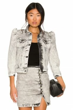 Coupon 🤩 Retrofete Ada Jacket In Light Acid Grey 🎁