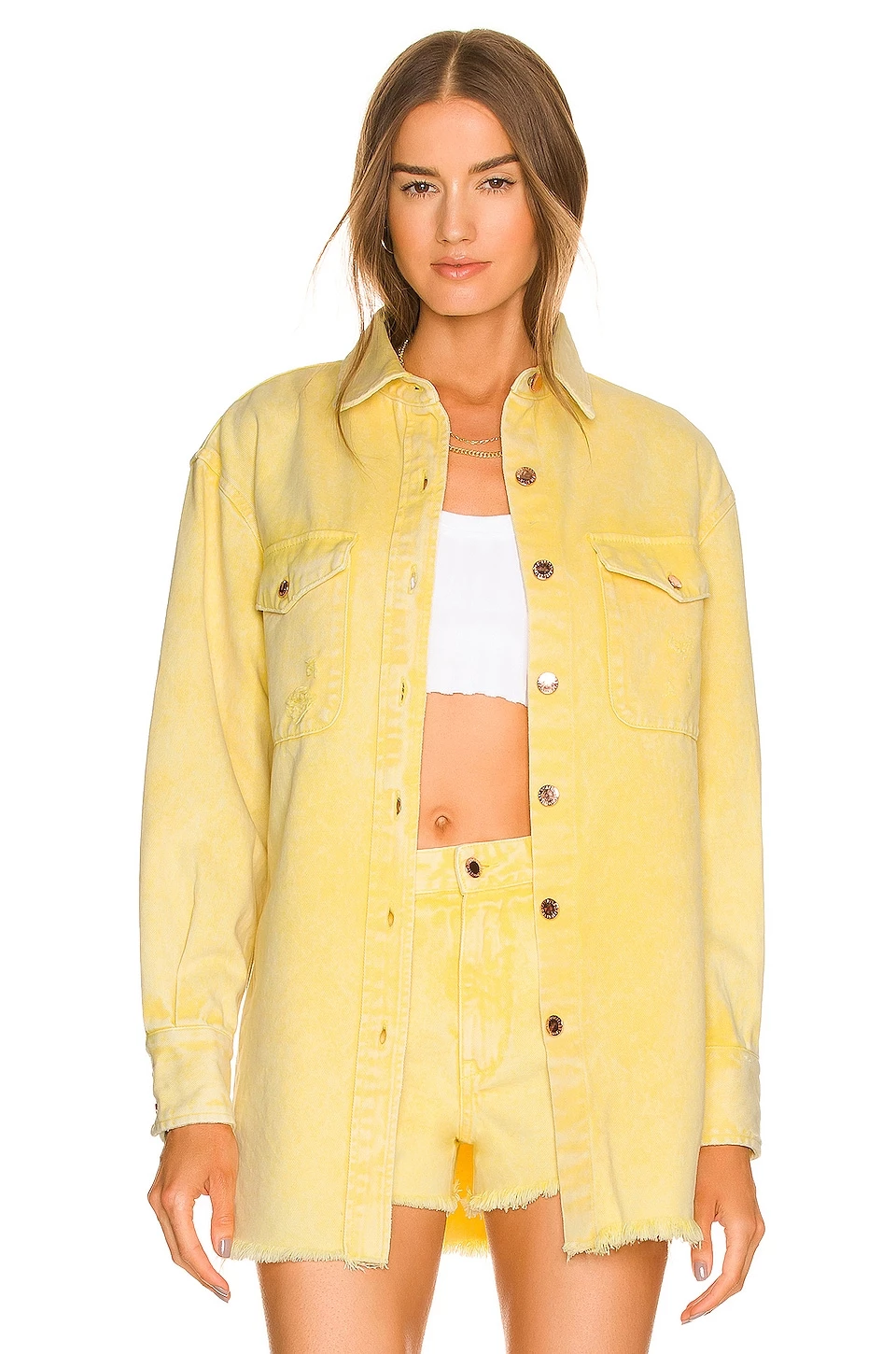 Top 10 🌟 Retrofete Doreen 👚 Shirt In Lemonade 🌟 1 Top 10 🌟 Retrofete Doreen 👚 Shirt In Lemonade 🌟