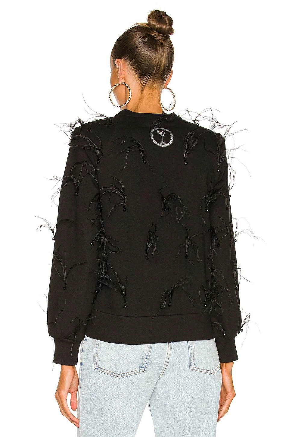 Budget 🥰 Retrofete Venuss Top In Black Feather 😍 3 Budget 🥰 Retrofete Venuss Top In Black Feather 😍 - Image 3