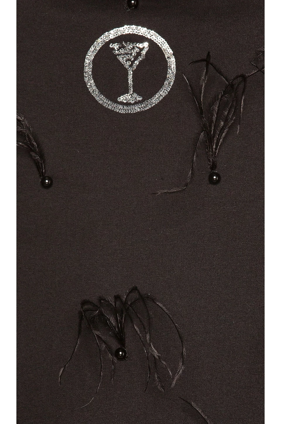 Budget 🥰 Retrofete Venuss Top In Black Feather 😍 5 Budget 🥰 Retrofete Venuss Top In Black Feather 😍 - Image 5