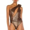Wholesale 🎁 Retrofete Cassie Bodysuit In Brown 🎁 -retrofete Sales 2022 ROFR WS28 V2
