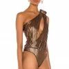 Wholesale 🎁 Retrofete Cassie Bodysuit In Brown 🎁 -retrofete Sales 2022 ROFR WS28 V3