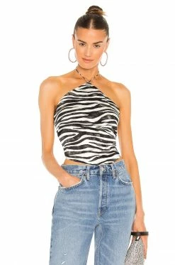 Budget βοΈ Retrofete Doris Top In Zebra π