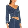 Cheapest ❤️ Retrofete Jenna Top In Davis 🔥 -retrofete Sales 2022 ROFR WS81 V2