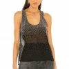 Discount 🎁 Retrofete Marissa Tank In Gunmetal Studded 👍 -retrofete Sales 2022 ROFR WS83 V2