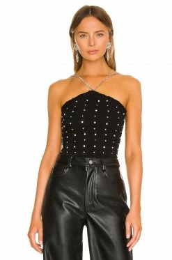 Cheapest ⭐ Retrofete Talitha Top In Black 😀